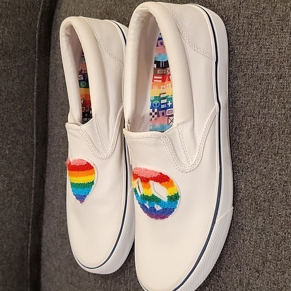 Sperry Men's Striper ll Slip On Pride Casual Boat Shoes Size 10 - Picture 5 of 8